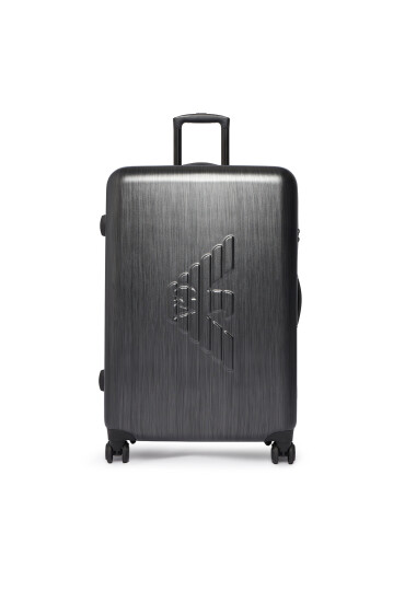 Emporio Armani Голям куфар EM001931 AF15459 U8097 Сив - Mera.bg