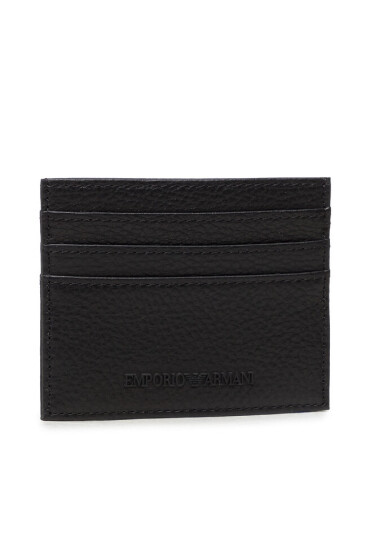 Emporio Armani Калъф за кредитни карти Y4R173 Y068E 80001 Nero - Mera.bg