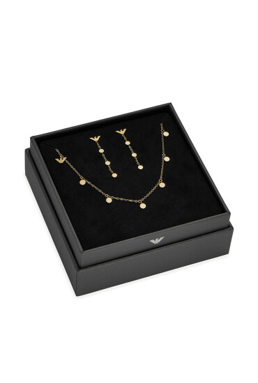 Emporio Armani Колие EGS3064SET Златист - Mera.bg