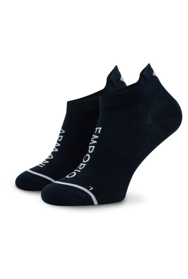 Emporio Armani Комплект 2 чифта къси чорапи мъжки 292317 3R210 01736 Marine - Mera.bg