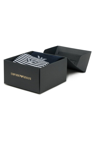 Emporio Armani Комплект 2 чифта терлик мъжки 292315 3R219 21136 Marine - Mera.bg