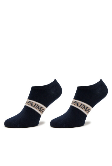 Emporio Armani Комплект 2 чифта терлик мъжки 307228 4R315 00135 Тъмносин - Mera.bg