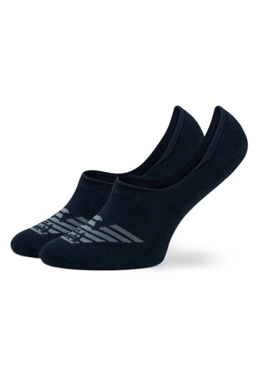 Emporio Armani Комплект 3 чифта терлик мъжки 306227 3R234 51736 Marin/Bian/Grigiomel - Mera.bg