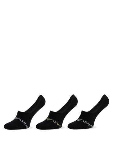 Emporio Armani Комплект 3 чифта терлик мъжки 306227 4R254 50620 Черен - Mera.bg