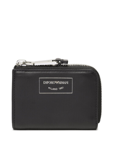 Emporio Armani Малък дамски портфейл Y3H088 Y478E 80001 Black - Mera.bg