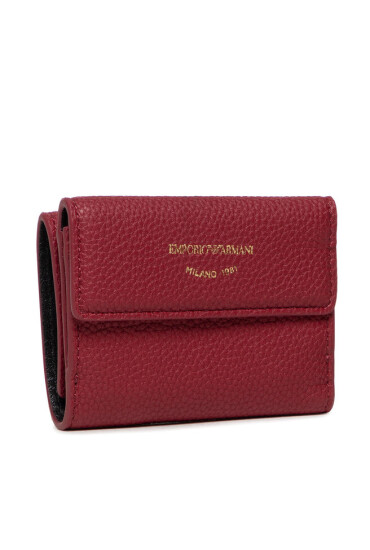 Emporio Armani Малък дамски портфейл Y3H215 YFW9B 80401 Wine - Mera.bg