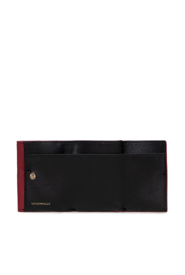 Emporio Armani Малък дамски портфейл Y3H215 YFW9B 80401 Wine - Mera.bg