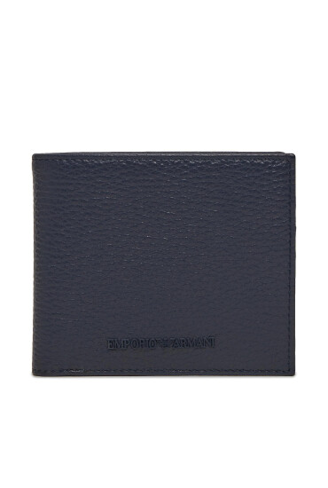 Emporio Armani Малък мъжки портфейл Y4R167 Y068E 80033 Тъмносин - Mera.bg