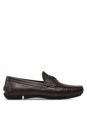 Emporio Armani Мокасини X4B124 XF666 00214 Dark Brown - Mera.bg
