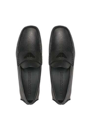 Emporio Armani Мокасини X4B124 XF665 00002 Черен - Mera.bg