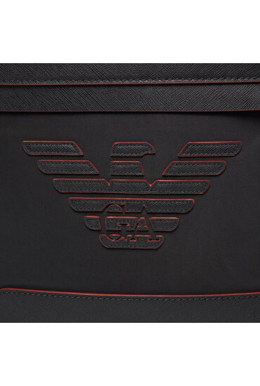 Emporio Armani Мъжка чантичка Y4M185 Y216J 80557 Black/Orange - Mera.bg