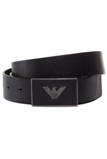 Emporio Armani Мъжки колан Y4S196 YDC0G 80001 Черен - Mera.bg