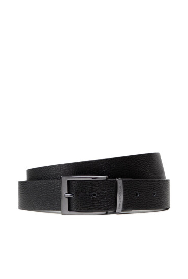 Emporio Armani Мъжки колан Y4S195 YLO8J 81972 Black/Grey - Mera.bg