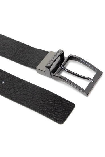 Emporio Armani Мъжки колан Y4S195 YLO8J 81972 Black/Grey - Mera.bg