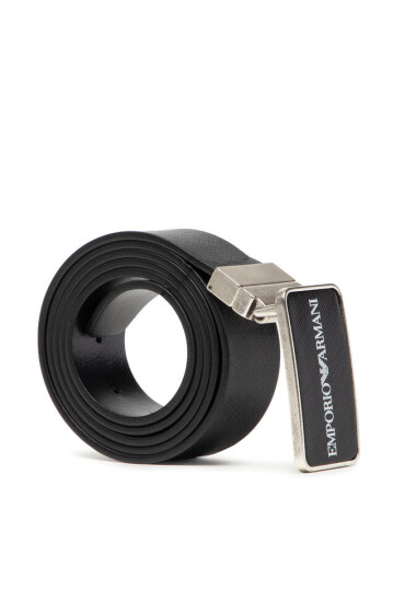 Emporio Armani Мъжки колан Y4S473 Y082G 88001 Black/Black - Mera.bg