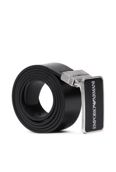 Emporio Armani Мъжки колан Y4S473 Y082G 88001 Black/Black - Mera.bg