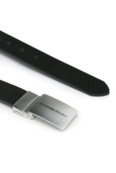 Emporio Armani Мъжки колан Y4S563 Y737E 88044 Черен - Mera.bg