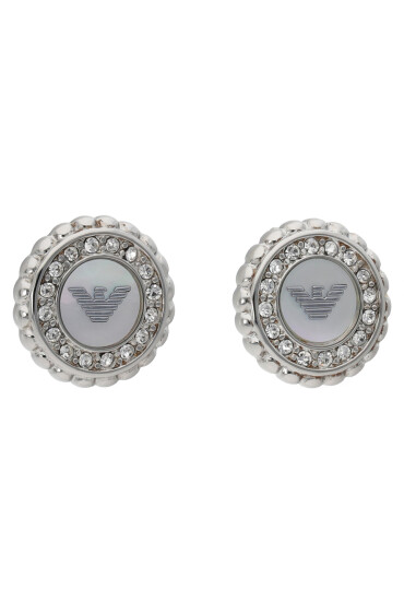 Emporio Armani Обици EGS3022040 Сребрист - Mera.bg