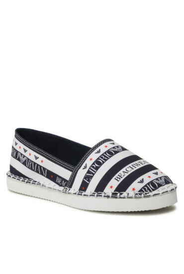 Emporio Armani Обувки XVSS02 XN120 Q733 White/Marine - Mera.bg