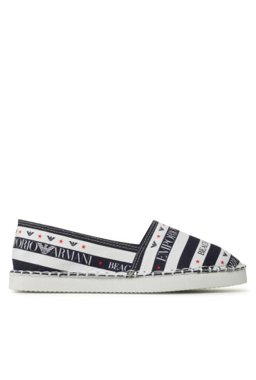 Emporio Armani Обувки XVSS02 XN120 Q733 White/Marine - Mera.bg