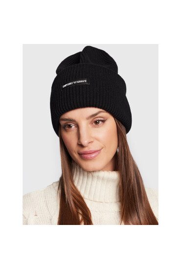 Emporio Armani Шапка 627361 CC992 00020 Черен - Mera.bg