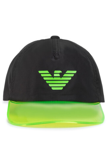 Emporio Armani Шапка с козирка 627502 0P550 03682 Green Fluo - Mera.bg