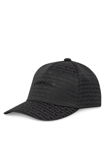 Emporio Armani Шапка с козирка EM001321 AF14034 U8168 Черен - Mera.bg