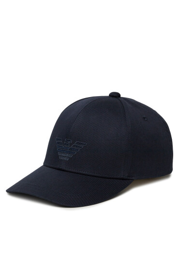 Emporio Armani Шапка с козирка EX000005 AF12610 UB102 Тъмносин - Mera.bg