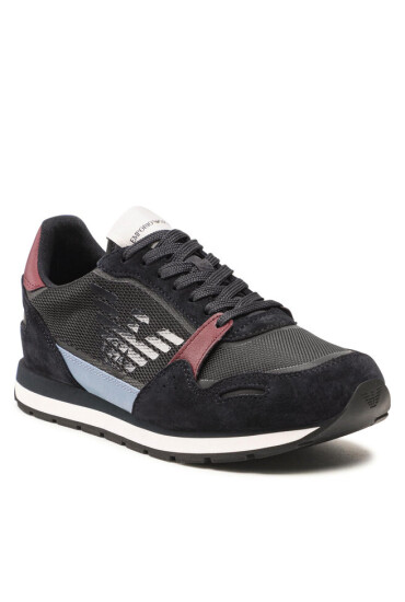 Emporio Armani Сникърси X4X537 XM678 Q441 Navy/Navy/Vinac/F.St - Mera.bg