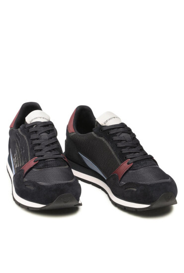 Emporio Armani Сникърси X4X537 XM678 Q441 Navy/Navy/Vinac/F.St - Mera.bg