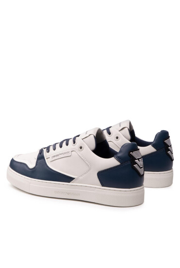 Emporio Armani Сникърси X4X549 XN185 Q814 Blue/Off Wht/Off Wht - Mera.bg