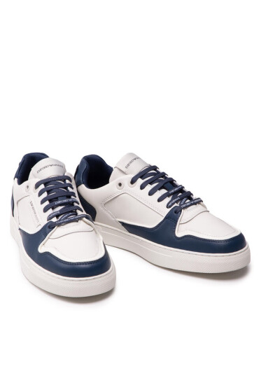 Emporio Armani Сникърси X4X549 XN185 Q814 Blue/Off Wht/Off Wht - Mera.bg