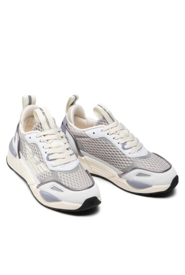 Emporio Armani Сникърси X3X126 XN207 Q866 Owht/Prl/Ow/Slv/Lil - Mera.bg