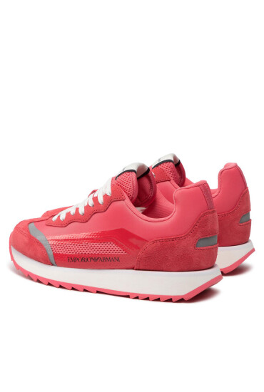 Emporio Armani Сникърси X3X151 XN204 Q857 Crl/Crl/Red/Silver - Mera.bg