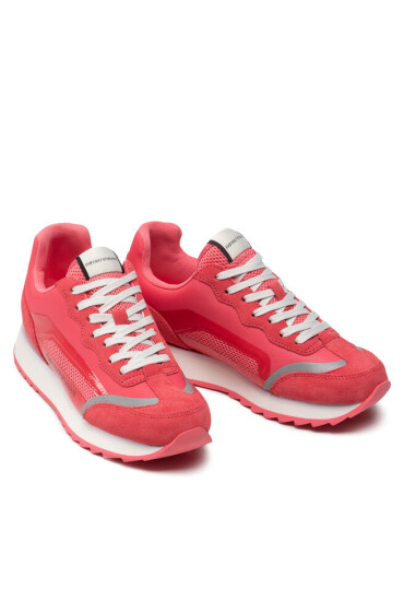 Emporio Armani Сникърси X3X151 XN204 Q857 Crl/Crl/Red/Silver - Mera.bg