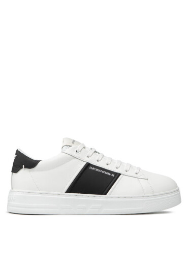 Emporio Armani Сникърси X4X570 XN010 Q908 White/Black/White - Mera.bg