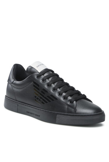 Emporio Armani Сникърси X4X554 XF663 00553 Black/Black - Mera.bg