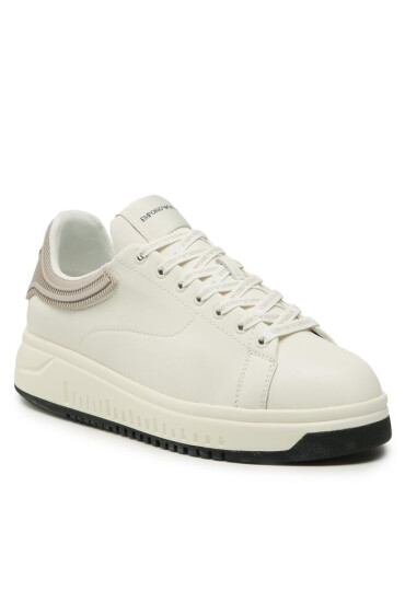 Emporio Armani Сникърси X4X264 XN001 S137 Off White/Silverclou - Mera.bg