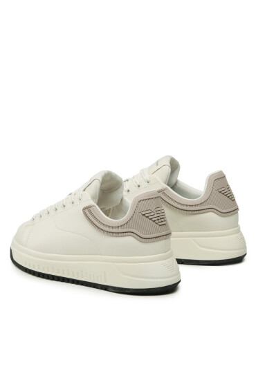 Emporio Armani Сникърси X4X264 XN001 S137 Off White/Silverclou - Mera.bg