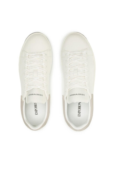 Emporio Armani Сникърси X4X264 XN001 S137 Off White/Silverclou - Mera.bg
