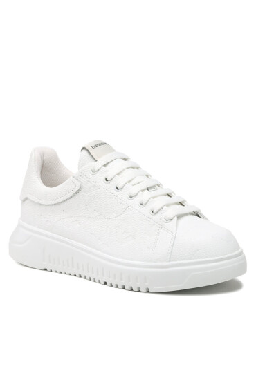 Emporio Armani Сникърси X4X264 XN819 A222 White/White - Mera.bg