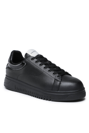 Emporio Armani Сникърси X4X264 XN818 K001 Black/Black - Mera.bg