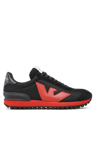 Emporio Armani Сникърси X4X583 XN647 M651 Navy/Red - Mera.bg