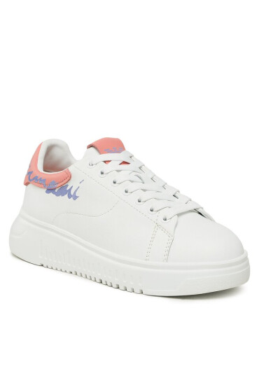 Emporio Armani Сникърси X3X024 XN824 S779 White/Anguria - Mera.bg