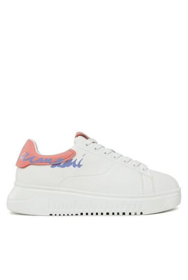 Emporio Armani Сникърси X3X024 XN824 S779 White/Anguria - Mera.bg