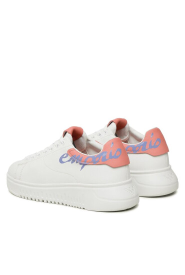Emporio Armani Сникърси X3X024 XN824 S779 White/Anguria - Mera.bg