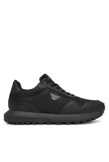 Emporio Armani Сникърси EM003738 AF19532 MC005 Черен - Mera.bg
