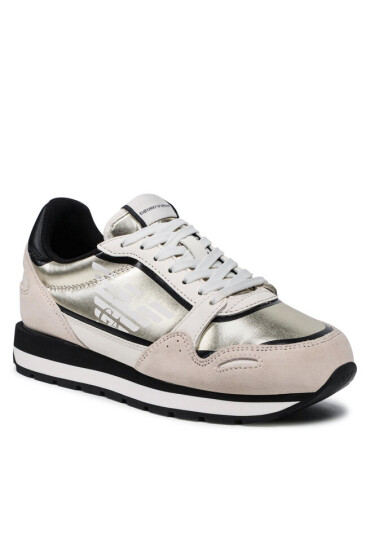 Emporio Armani Сникърси X3X058 XN034 Q500 Farro/Plat/Warmw/Blk - Mera.bg