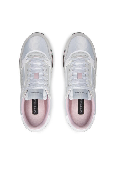 Emporio Armani Сникърси X3X058 XN313 S123 Perla/Op.White/Rosa - Mera.bg
