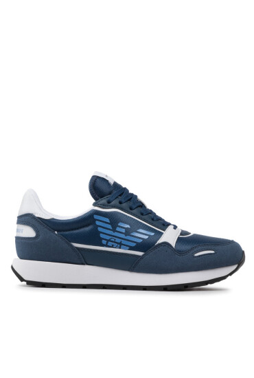 Emporio Armani Сникърси X3X058 XN313 S124 Blue/Op. White/Blu - Mera.bg
